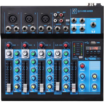 Mesa De Mezclas Oqan Mixer Q5 Mk2 Usb