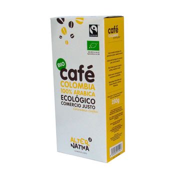 Cafe descafeinado molido 100% arabico biocop 250g - Catálogo