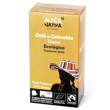 Cafe Colombia Capsulas Compostables Bio 10x5g Alternativa 3