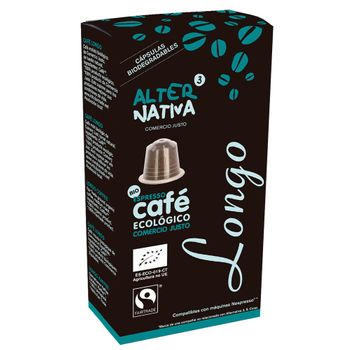 Cafe Longo Capsulas Bio 10x5,5g Alternativa 3