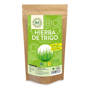 Hierba De Trigo En Polvo Sol Natural 125 G