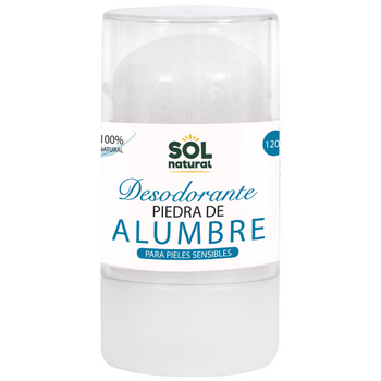 Sol Natural Desodorante Piedra De Alumbre 120 Gr