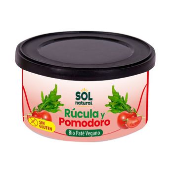 Pate Rucula Y Pomodoro Bio 125g Sol Natural