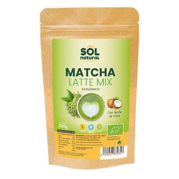 Matcha Latte Mix Bio 200g Sol Natural