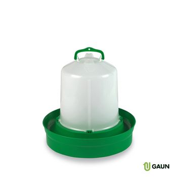 Gaun Bebedero Premium Con Base Profunda (color Verde) - 8 Litros