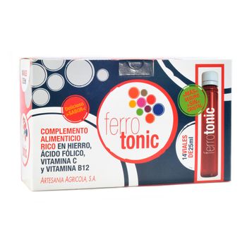 Ferrotonic 15 Ml X 14 Viales Artesania