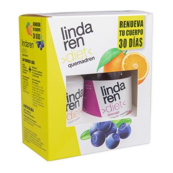 Pack Lindaren Diet Quemadren 30dias Artesania Agrícola