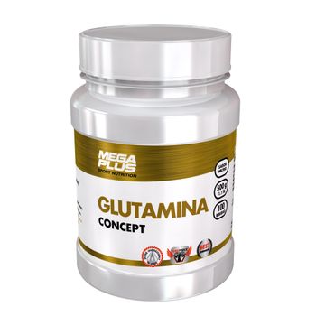 Glutamina Concept 500g Mega Plus