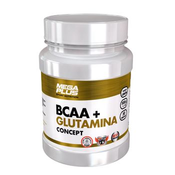 Bcaa+glut.concept Piña 500g Mega Plus