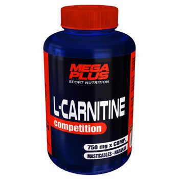 L-carnitina Masticable 50 Comp Mega Plus