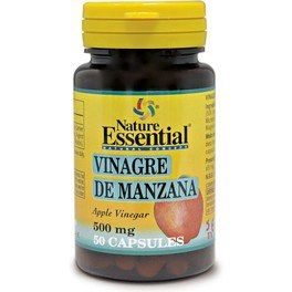 Nature Essential Vinagre De Manzana 500 Mg 50 Caps (xx )