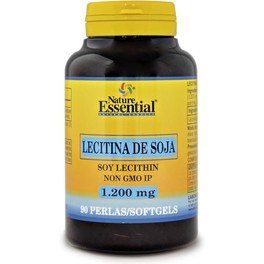 Nature Essential Lecitina De Soja 1200 Mg 90 Perlas