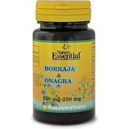 Nature Essential Borraja & Onagra 500 Mg 50 Perlas