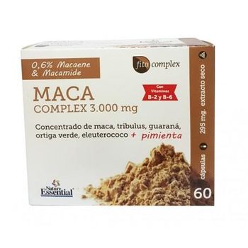 Maca Complex Nature Essential 3000 Mg, 60 Cápsulas