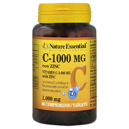 Nature Essential Vitamina C + Zinc 1000 Mg 120 Unidades