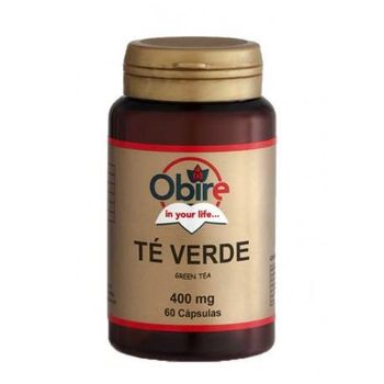 Té Verde 400 Mg Obire, 60 Cápsulas