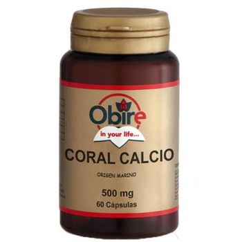 Calcio Coral 500 Mg Obire, 60 Cápsulas