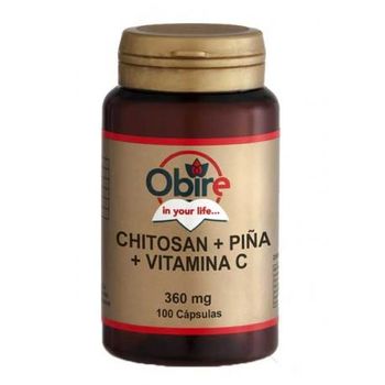 Chitosan Y Piña C Obire, 100 Cápsulas