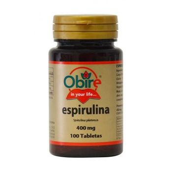 Espirulina 400 Mg Obire, 100 Cápsulas
