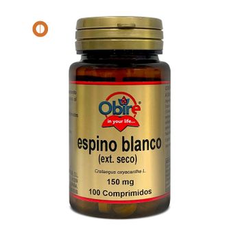 Espino Blanco 150 Mg (extracto Seco) Obiré 100 Comprimidos