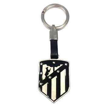 Bisuteria Fimo PekePaula - Llavero Trenzado Atletico Madrid Corazón Mamá  3.50€ (Puedes elegir el color que quieras de tu equipo)