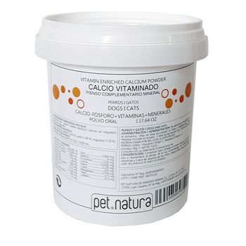 Petnatura Calcio Vitaminado Polvo 1000 Gr