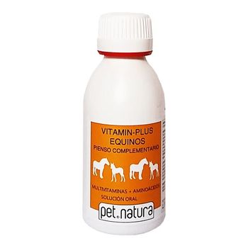 Petnatura Vitamin Plus Aminoácidos Líquido 100 Ml Para Caballos