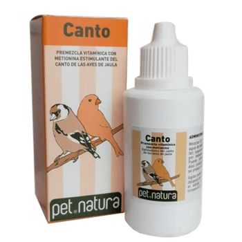 Petnatura Canto 25 Ml Suplemento Vitamínico Para Pájaros.