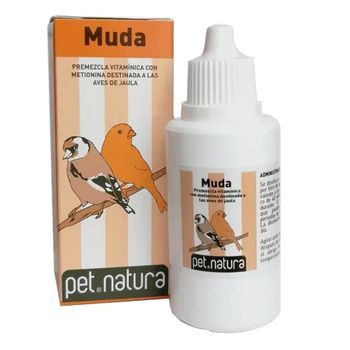 Petnatura Muda 25 Ml Suplemento Alimenticio Para Pájaros.