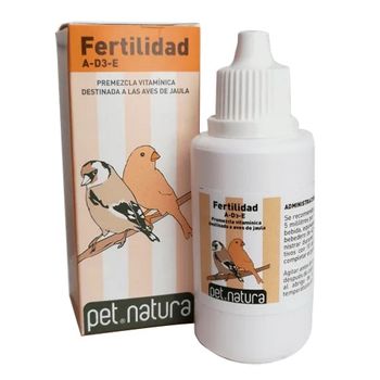 Petnatura Fertilidad 125 Ml Suplemento Vitamínico Para Pájaros.