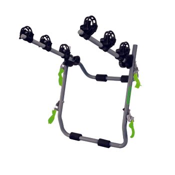 Portabicicletas Go Biker Easy V3 Max Para 3  Bicicletas, Portón Trasero, Chasis De Acero