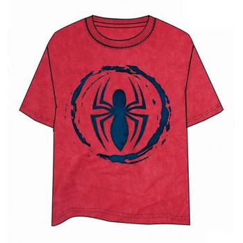 Camiseta Spiderman Logo Rojo L