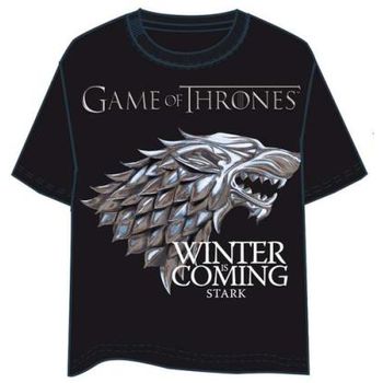 Camiseta Juego De Tronos Stark Logo M
