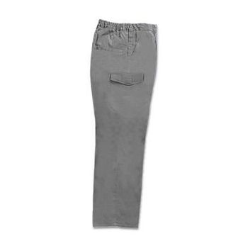 Pantalon Multibolsillo Tergal Gris 38