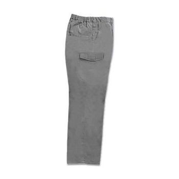 Pantalon Multibolsillo Tergal Gris 56