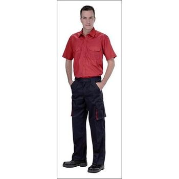 Pantalon Reforzado Cargo Azul T-50