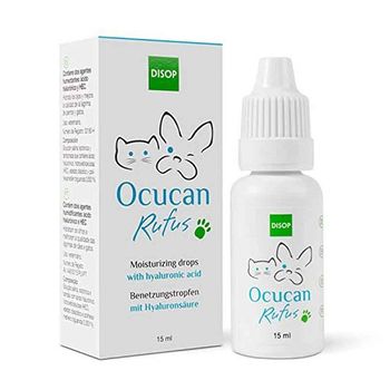 Disop Ocucan Gotas Hidratantes Para Los Ojos De Las Mascotas, 15 Ml