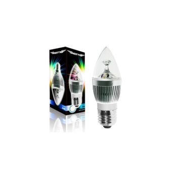 Bombilla Led E27 3w Vela Retto Luz Calida 220v 350lumens Luz