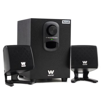 Altavoces 2.1 Woxter Big Bass 110r, 20w, Bt, Rca 3,5mm