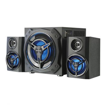 Altavoces 2.1 Woxter Big Bass 500r, 150w Bt,usb, Sd, Iluminación Led