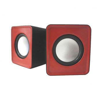 Altavoces 2.0 Approx Appspx1r Usb Mini Speaker 5w - Rojo