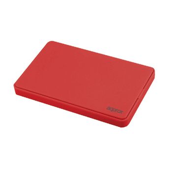 Approx Apphdd200r Caja Para Disco Duro Externo 2.5" Caja De Disco Duro (hdd) Rojo