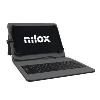 Funda Tablet Nilox Univ. Teclado 10.1" Negra [6]