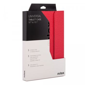 Funda Tablet Universal 10,1-11 - Subblim Rotate 360 Executive Case Rojo  con Ofertas en Carrefour