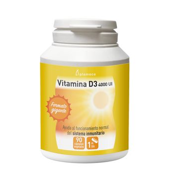 Vitamina D3 4000 Ui Plameca 90 Cápsulas