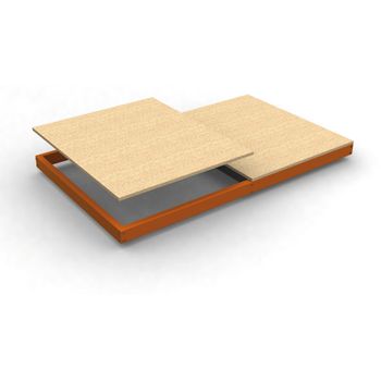 Estante Adicional Simonforte 1806 Naranja Chipboard 1800x600x77mm