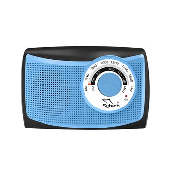 RADIO PORTÁTIL SYTECH SY-1653PL RED Y PILAS – Electrocash Electrodomésticos