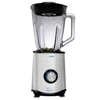 Batidora De Vaso De Cristal, Cuchillas Tit. 1300w., 1.5l, Inox