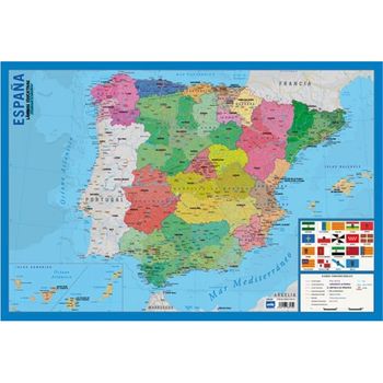 Lamina Educativa Mapa Espaãa