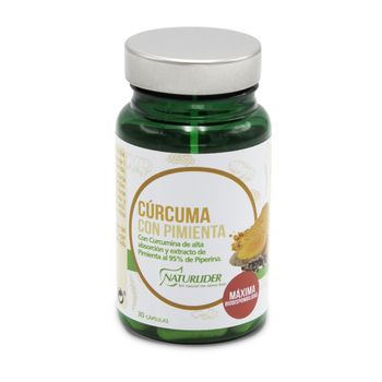 Curcuma Con Pimienta 30 Vcaps Naturlider